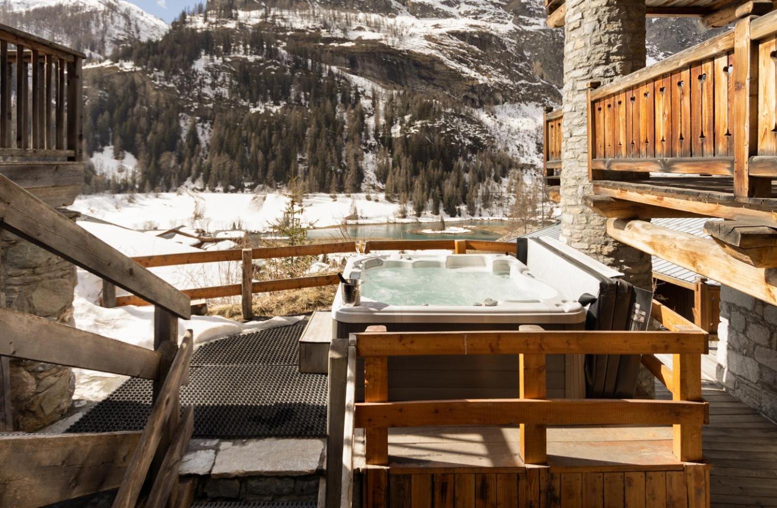 Chalet Panoramique By Chalet Chardons Tignes Esterno foto